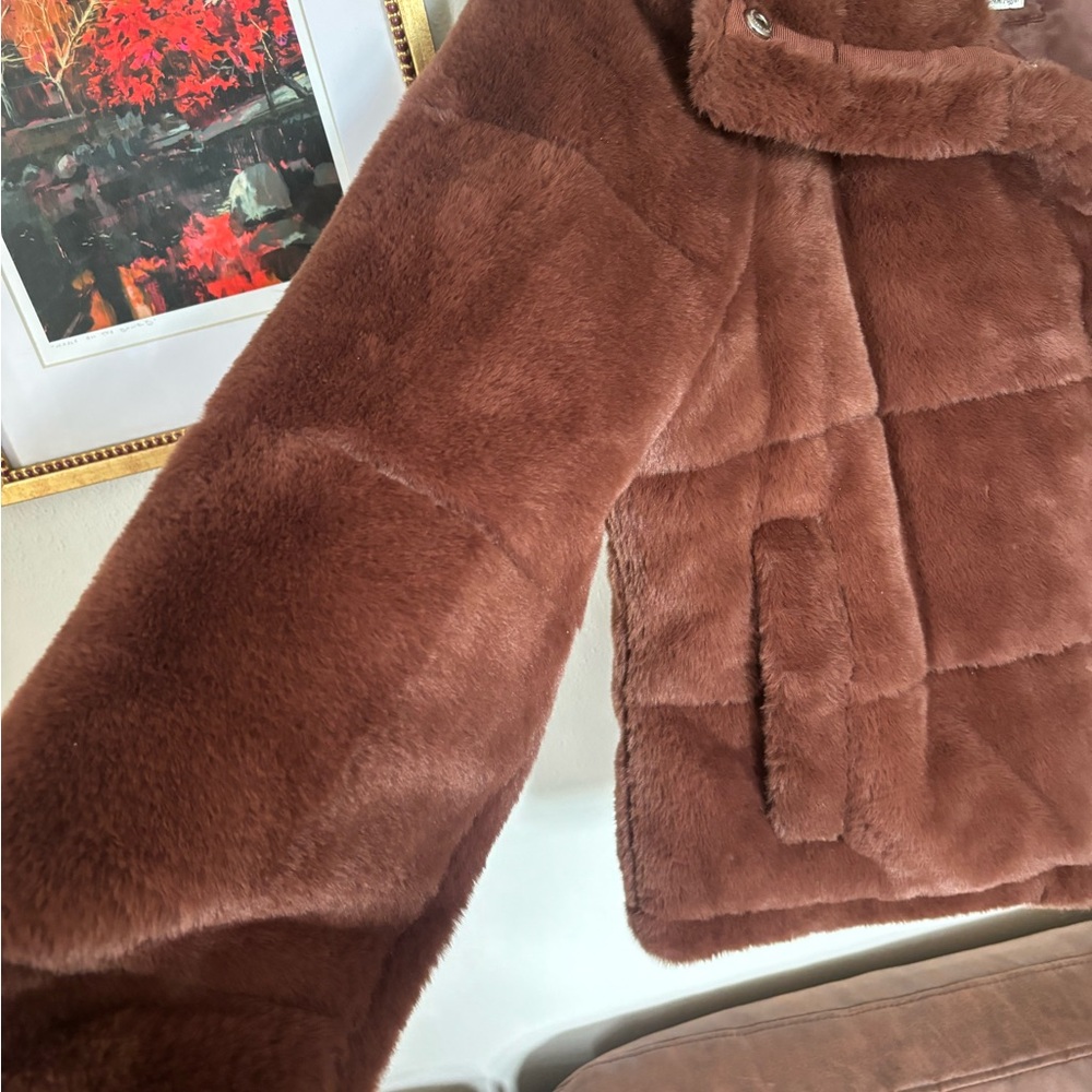 Abercrombie & Fitch Chocolate Teddy Jacket - Picture 5 of 5